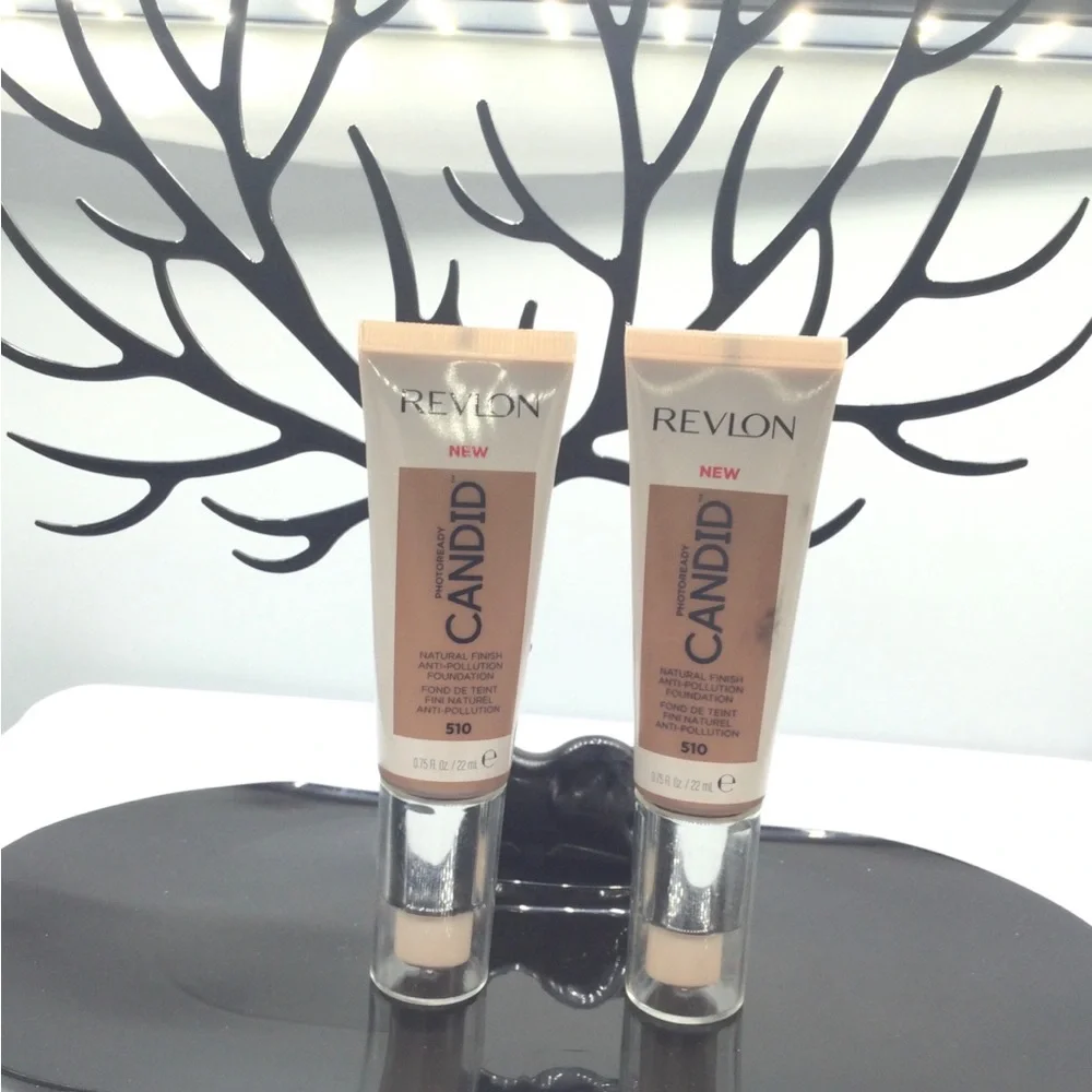 Revlon Candid Natural Finish Foundation - new #510 2 pk